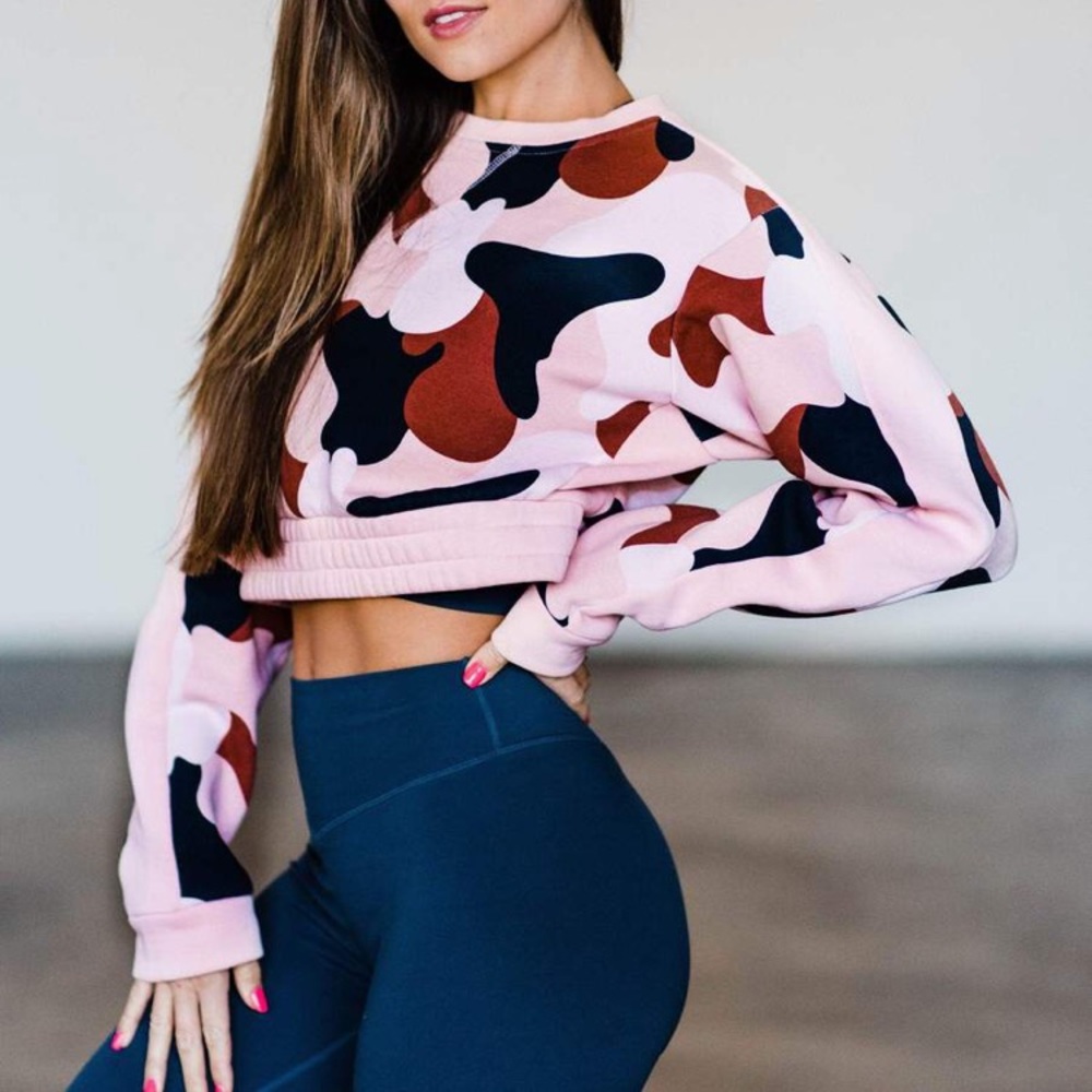Balance athletica cropped sweatshirt